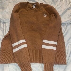 Brown crew neck from pink NEW